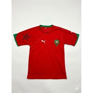 PUMA FEDERATION ROYALE MAROCAINE FOOTBALL JERSEY YOUTH SIZE 14
